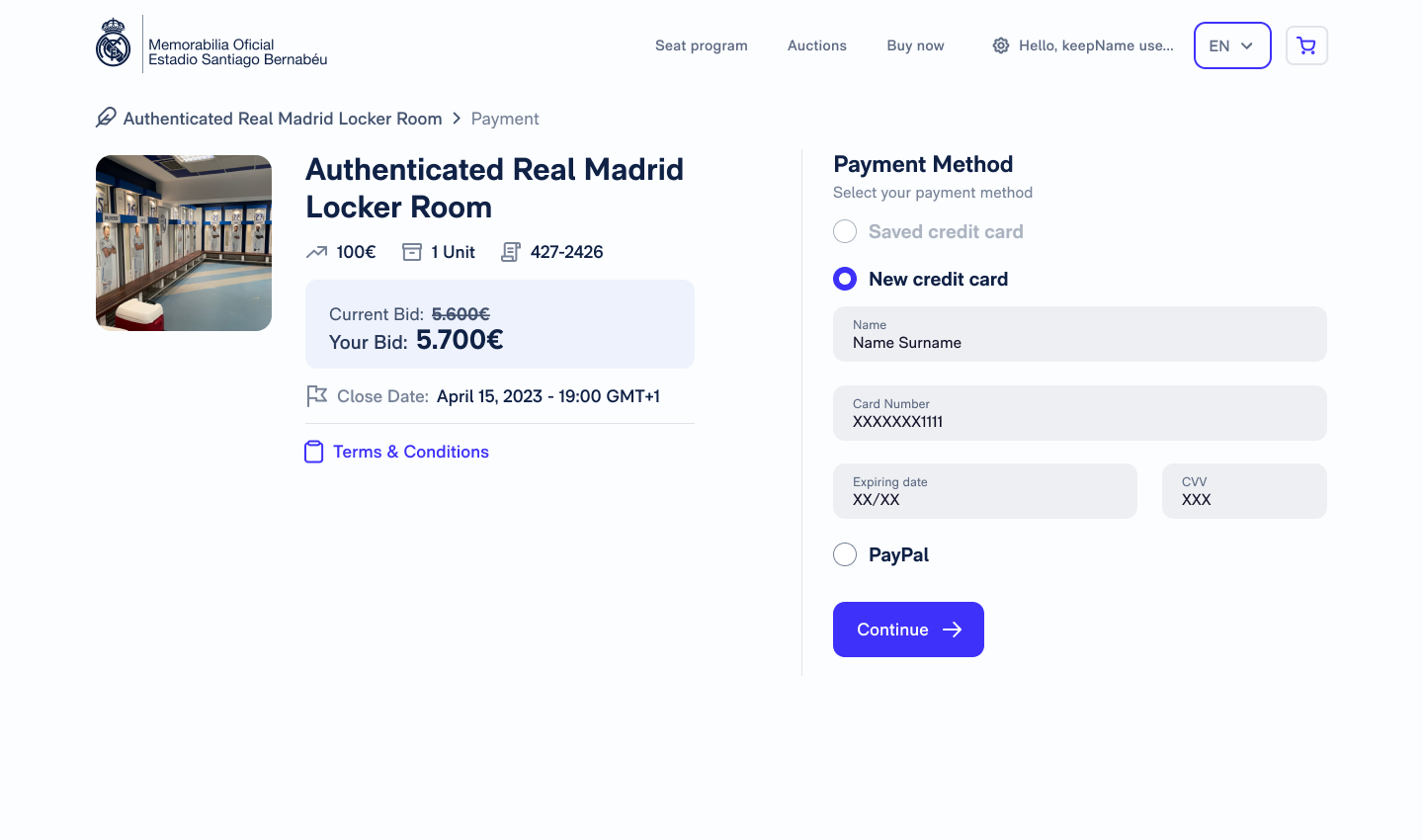 Payment method
